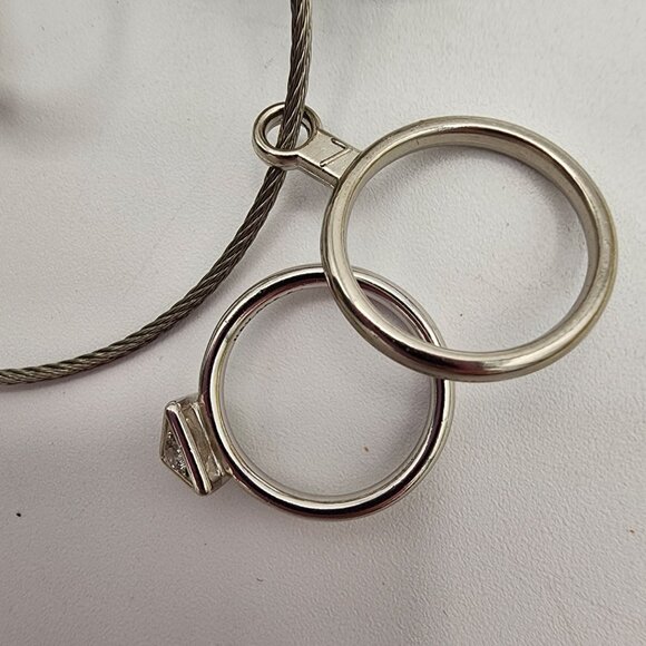 Jennifer Lopez Endless Jewelry 925 Ring With CZ Accents Size 7 Holiday Sparkle - Picture 6 of 6